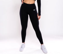 Load image into Gallery viewer, Seamless Fashion Legging &quot;Black&quot;
