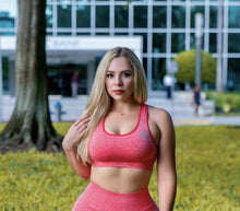 Load image into Gallery viewer, Poderosa Collection Sports Bra &quot;Coral&quot;
